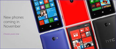 Microsoft chính thức công bố Windows 8Nokia ra Windows Phone 8 độc quyền cho T-MobileWindows Phone 8 của HTC giá dưới 10 triệu đồng.